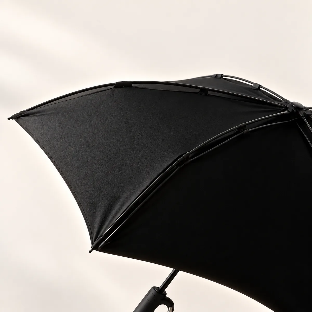 Haven Umbrella canopy open, black SPF 50+ lining