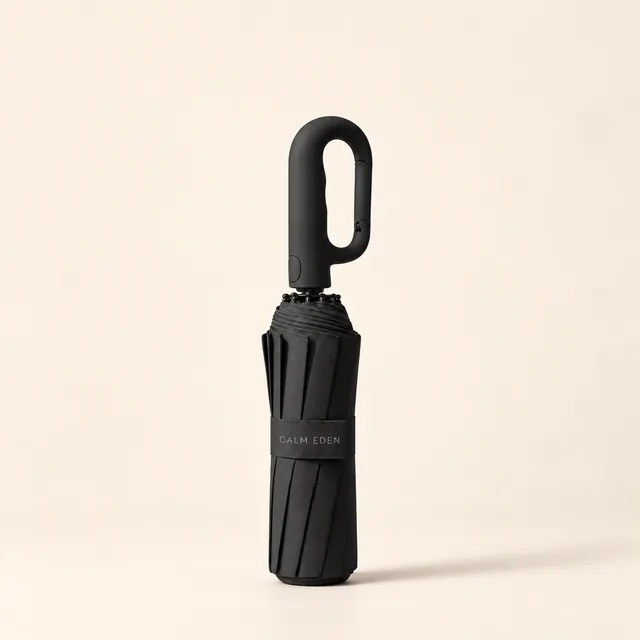 Haven Umbrella folded, black
