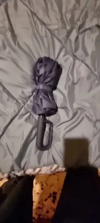 Haven Umbrella customer photo 1: The umbrella works well, and it's very stiff when closing.